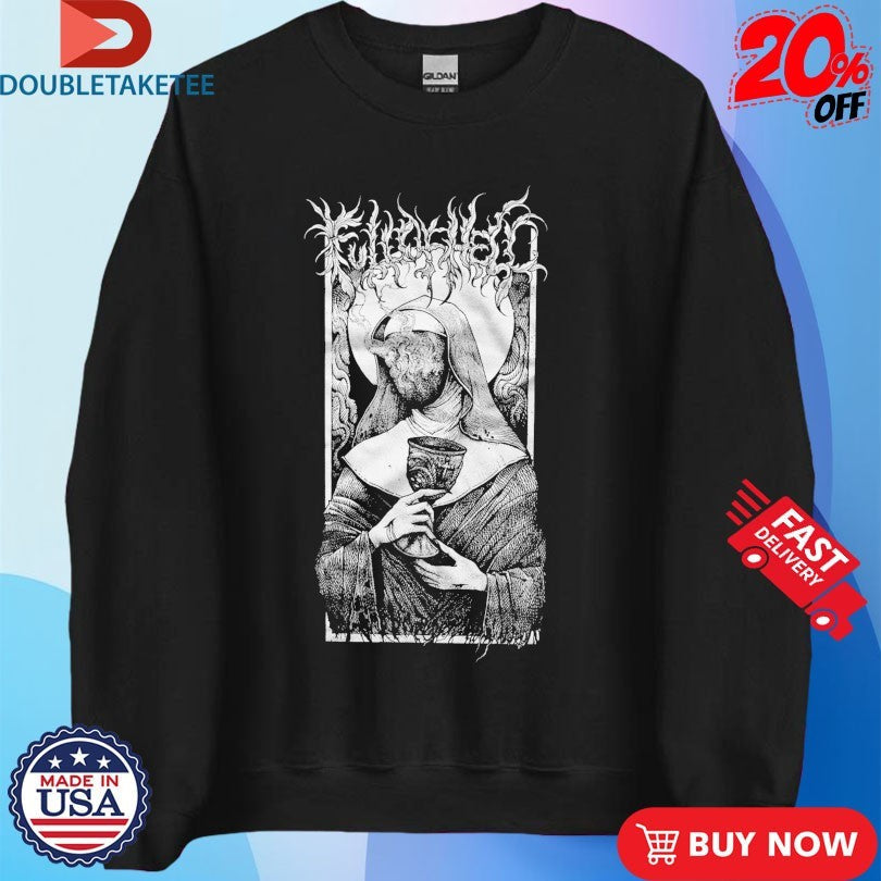 Official Full Of Hell Weeping Nun Shirts Unisex , , , Long Sleeve Tee