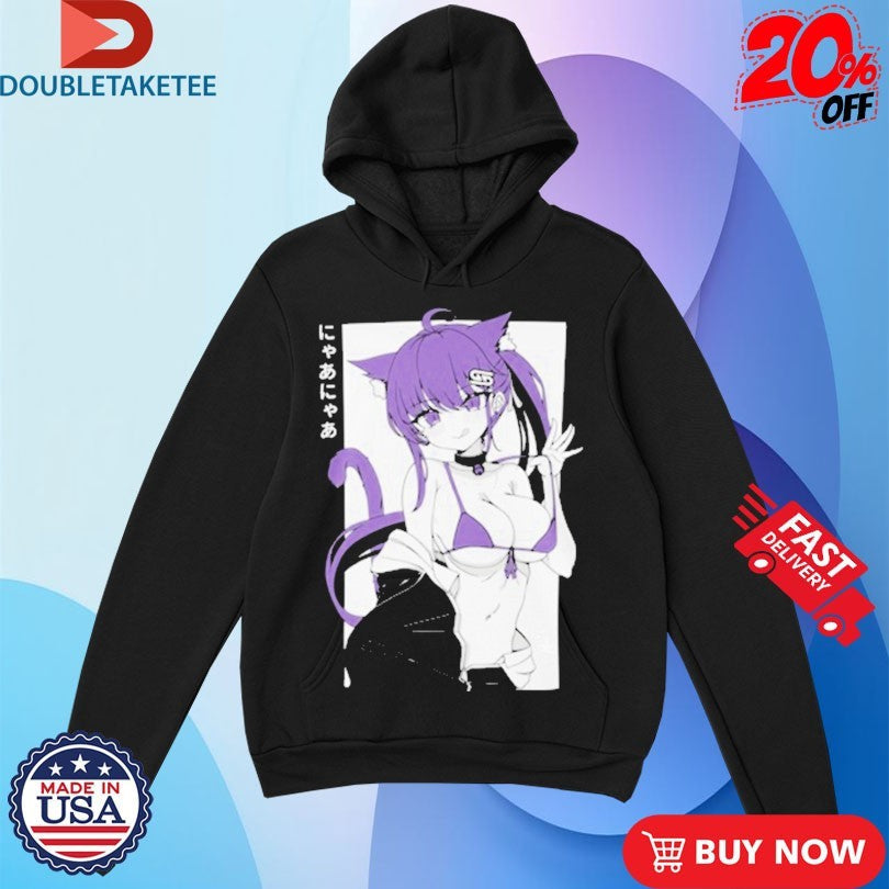 Official Gamer Supps Waifu S3.4 Nya! Shirts Unisex , , , Long Sleeve Tee
