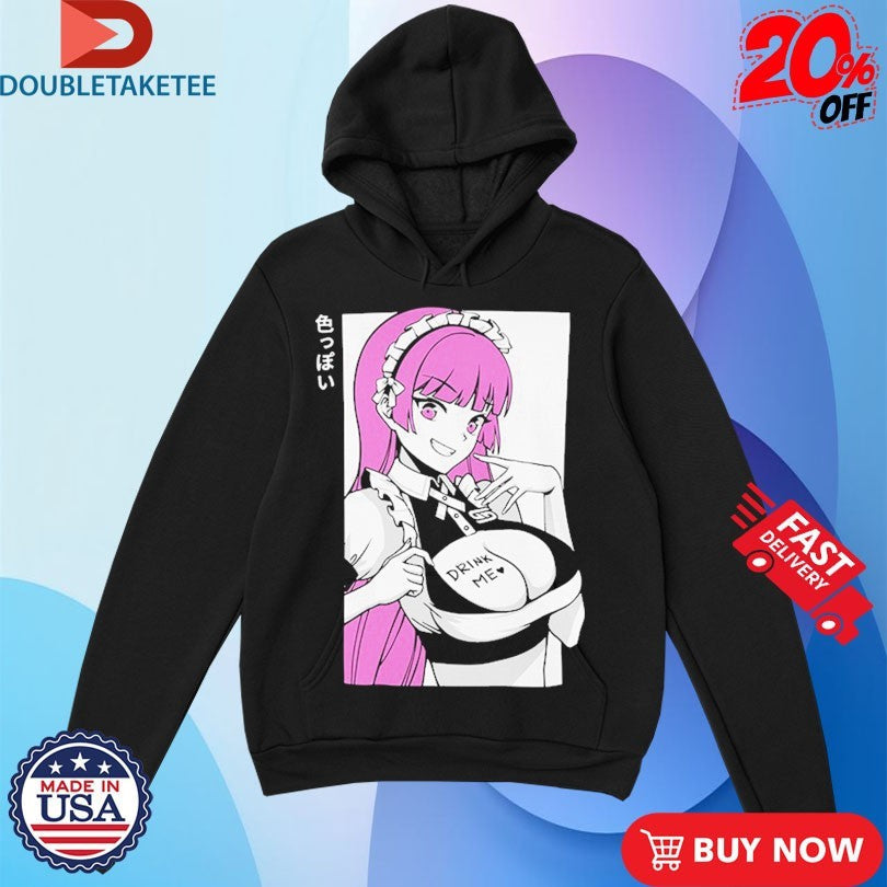 Official Gamer Supps Waifu S3.8 Milkers Drink Me Shirts Unisex , , , Long Sleeve Tee