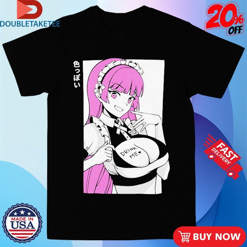 Official Gamer Supps Waifu S3.8 Milkers Drink Me Shirts Unisex , , , Long Sleeve Tee