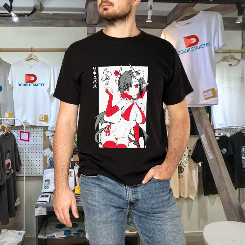 Official Gamer Supps Waifu S4.11 Succubus Shirts Unisex , , , Long Sleeve Tee