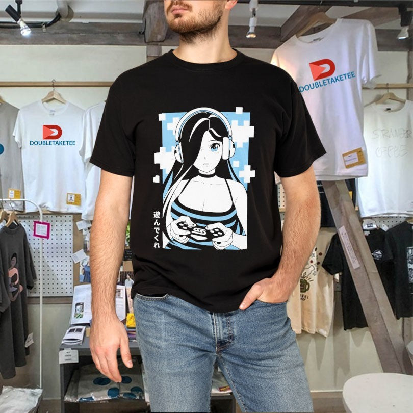 Official Gamer Supps Waifu S4.4 Gamer Girl Shirts Unisex , , , Long Sleeve Tee