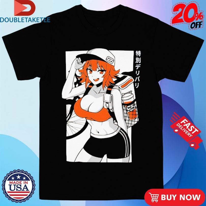 Official Gamer Supps Waifu S4.7 Delivery Girl Shirts Unisex , , , Long Sleeve Tee