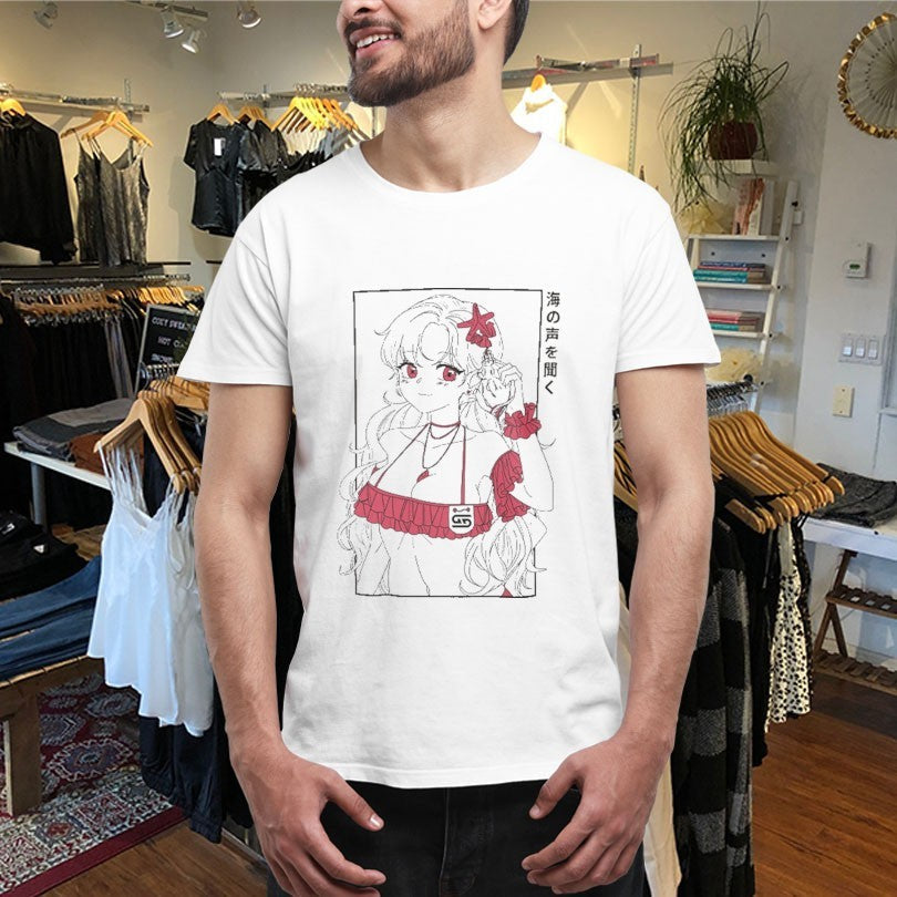Official Gamer Supps Waifu S4.9 Shell Phone Shirts Unisex , , , Long Sleeve Tee