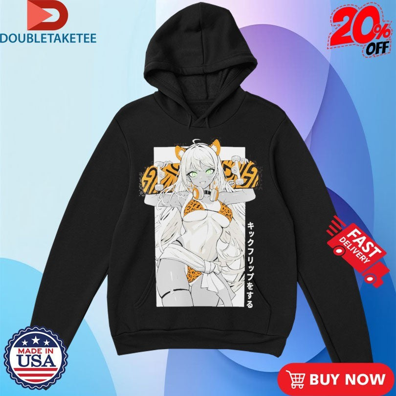 Official Gamer Supps Waifu S5.12 Skater Girl Shirts Unisex , , , Long Sleeve Tee