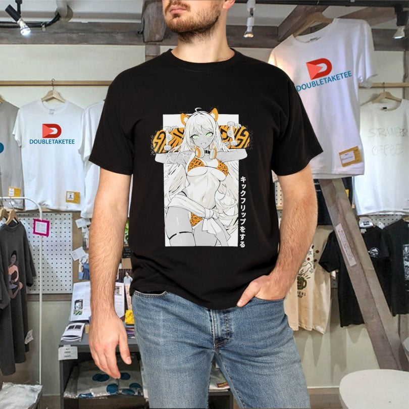 Official Gamer Supps Waifu S5.12 Skater Girl Shirts Unisex , , , Long Sleeve Tee