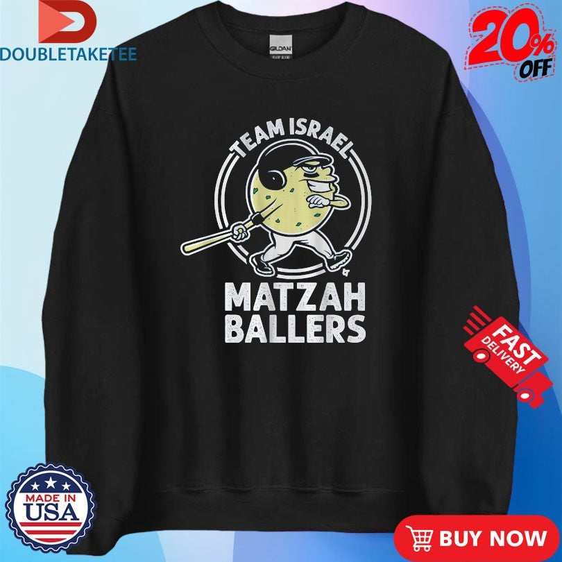 Official Garrett Stubbs Team Israel Matzah Ballers Shirts Unisex , , , Long Sleeve Tee