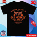 Official Gas Monkey Garage Design And Build Merrell RD Dallas TX Flying Monkey Shirts Unisex , , , Long Sleeve Tee