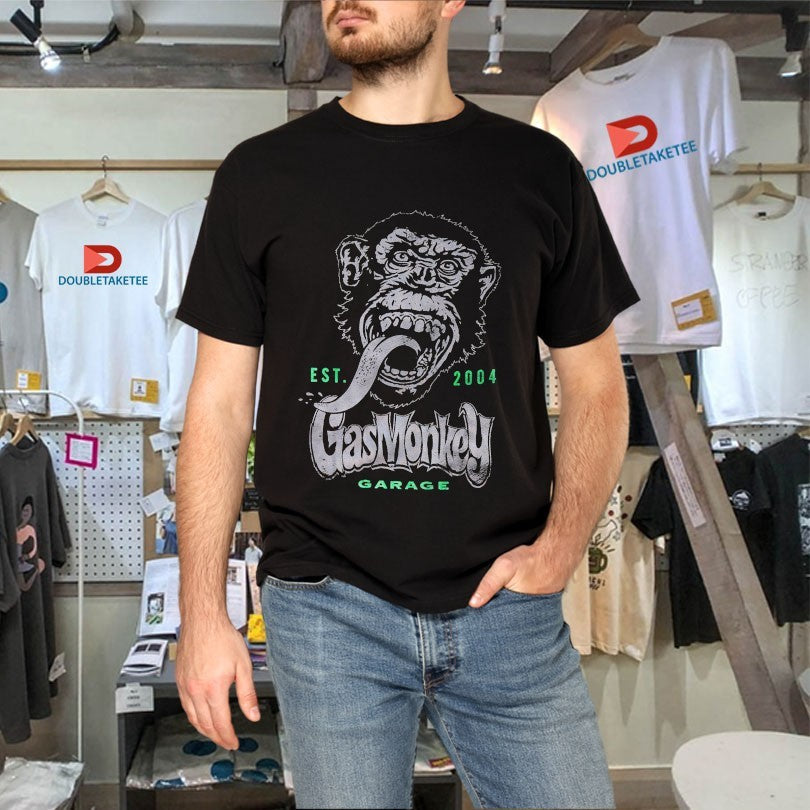 Official Gas Monkey Garage Monkey Est 2004 Shirts Unisex , , , Long Sleeve Tee