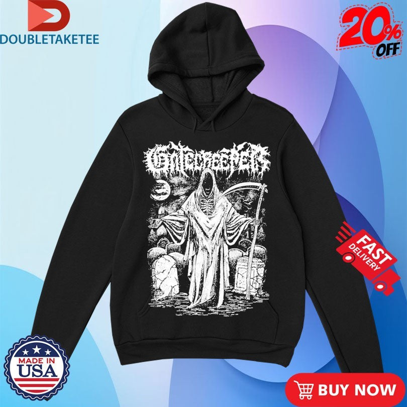 Official Gatecreeper Emptiness Grim Reaper Shirts Unisex , , , Long Sleeve Tee