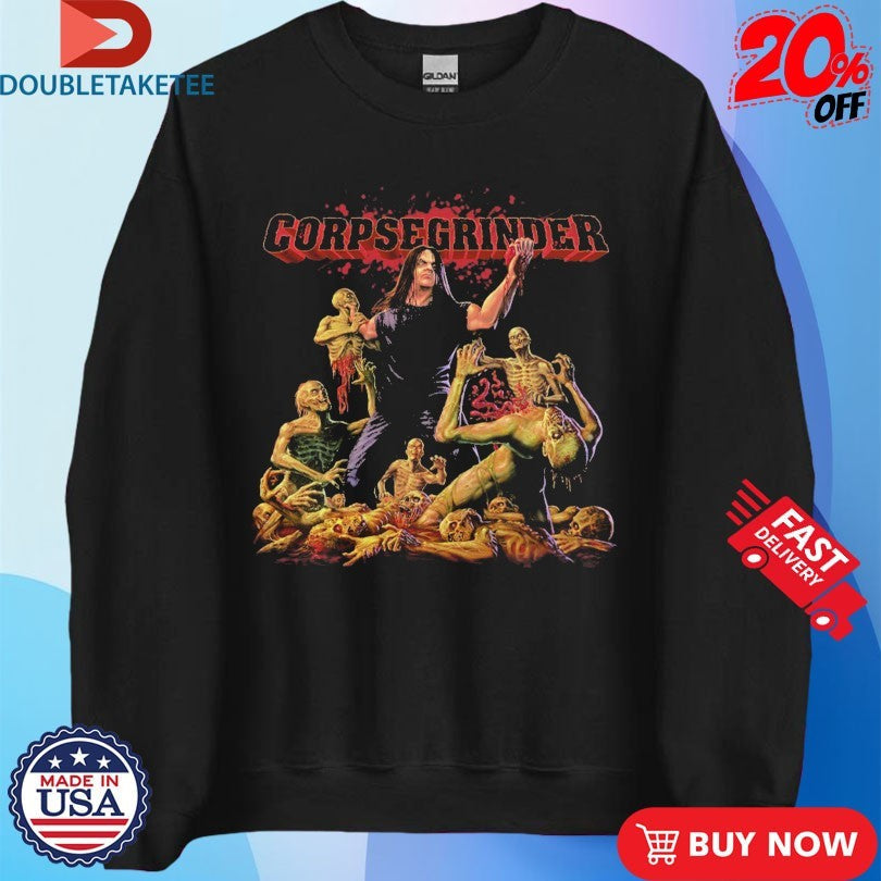 Official George Fisher Corpsegrinder Shirts Unisex , , , Long Sleeve Tee