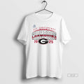 Official Georgia Bulldogs 2025 Sec Football Champions Endzone Speed Circle