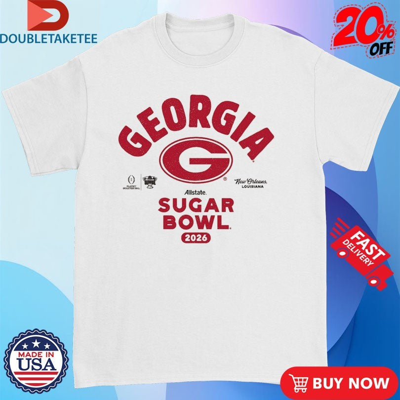 Official Georgia Bulldogs 2026 Allstate Sugar Bowl Bound Shirts Unisex , , , Long Sleeve Tee
