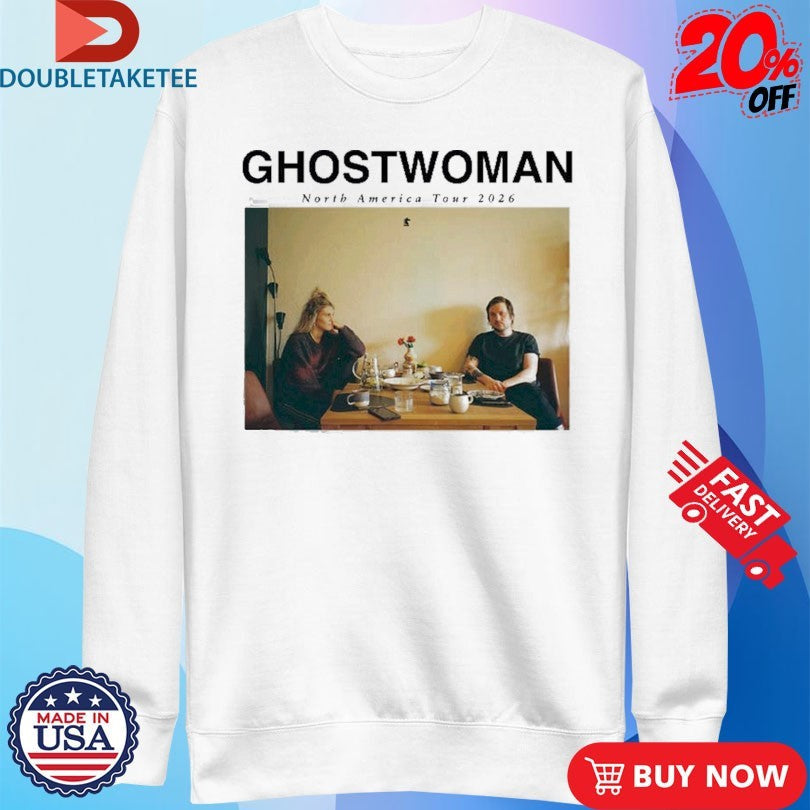 Official Ghostwoman North America Tour 2026 City Dates Shirts Unisex , , , Long Sleeve Tee