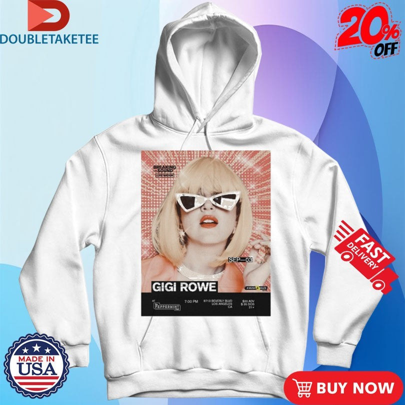 Official Gigi Rowe x Breaking Sound Shirts Unisex , , , Long Sleeve Tee