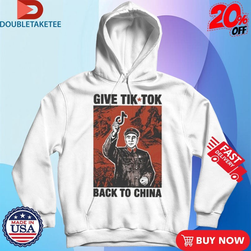 Official Give Tik Tok Tech Back To China Shirts Unisex , , , Long Sleeve Tee