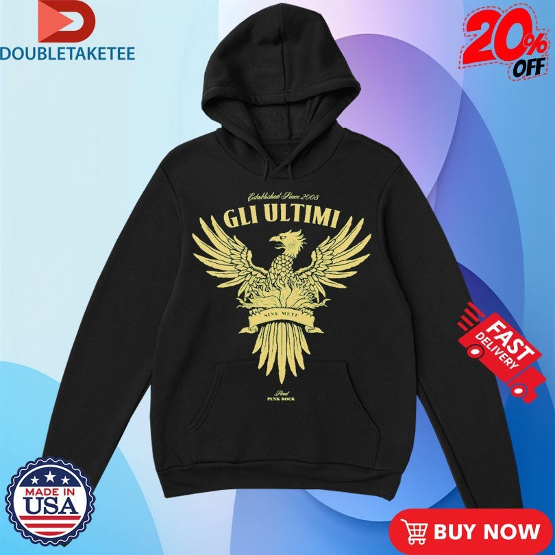 Official Gli Ultimi Sine Metu Since 2008 Shirts Unisex , , , Long Sleeve Tee