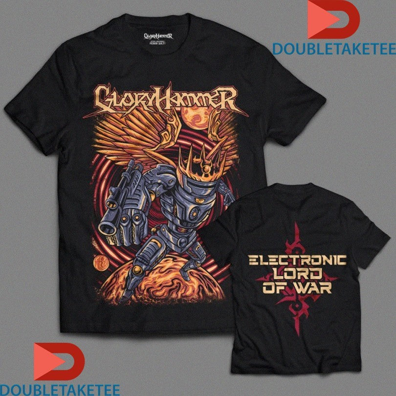 Official Gloryhammer Electronic Lord Of War Shirts Unisex , , , Long Sleeve Tee
