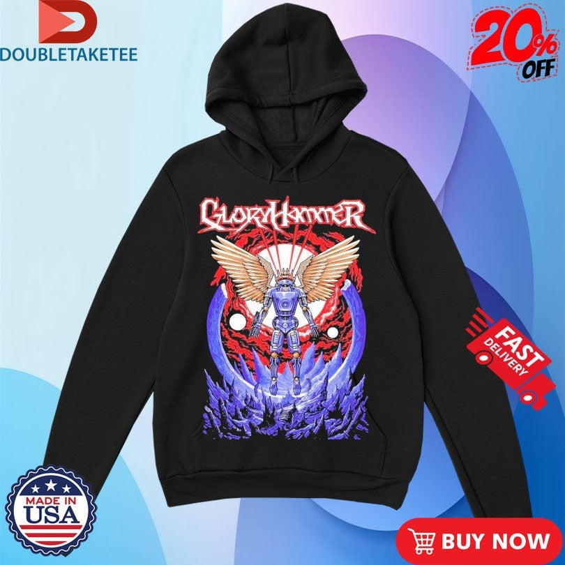 Official Gloryhammer Robot Prince Of Auchtertool Shirts Unisex , , , Long Sleeve Tee
