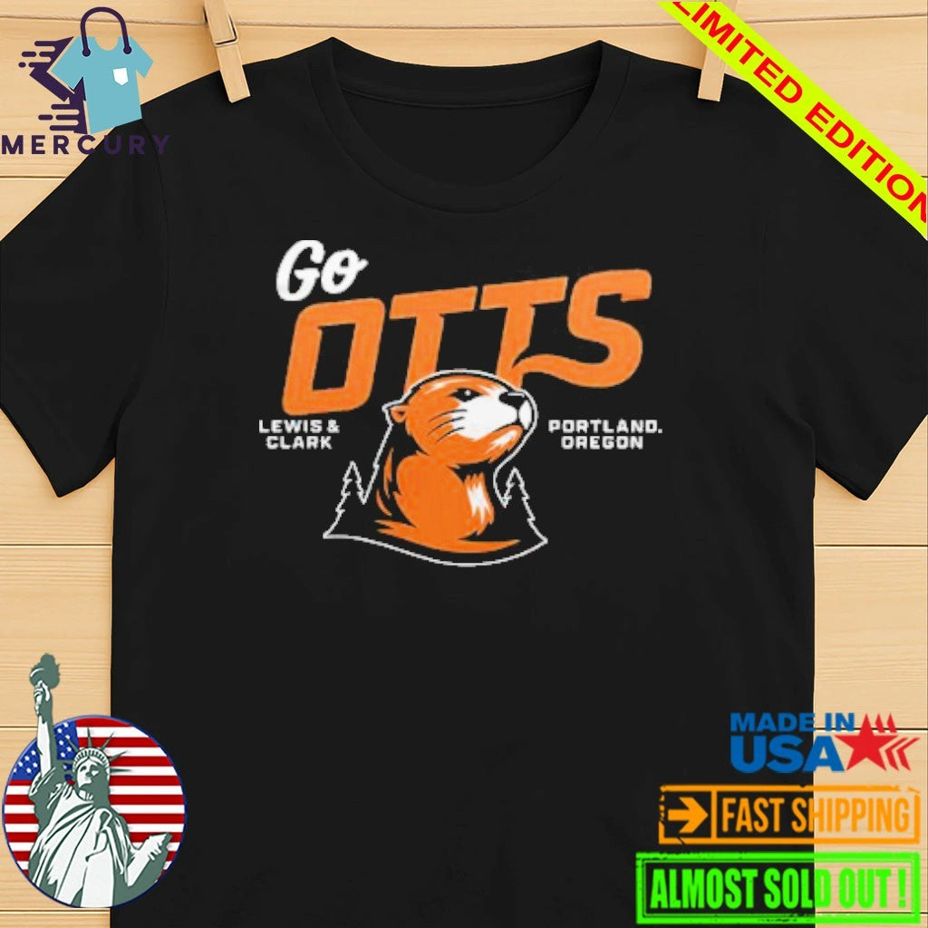 Go Otts Lewis & Clark Pioneers River Otters Shirt