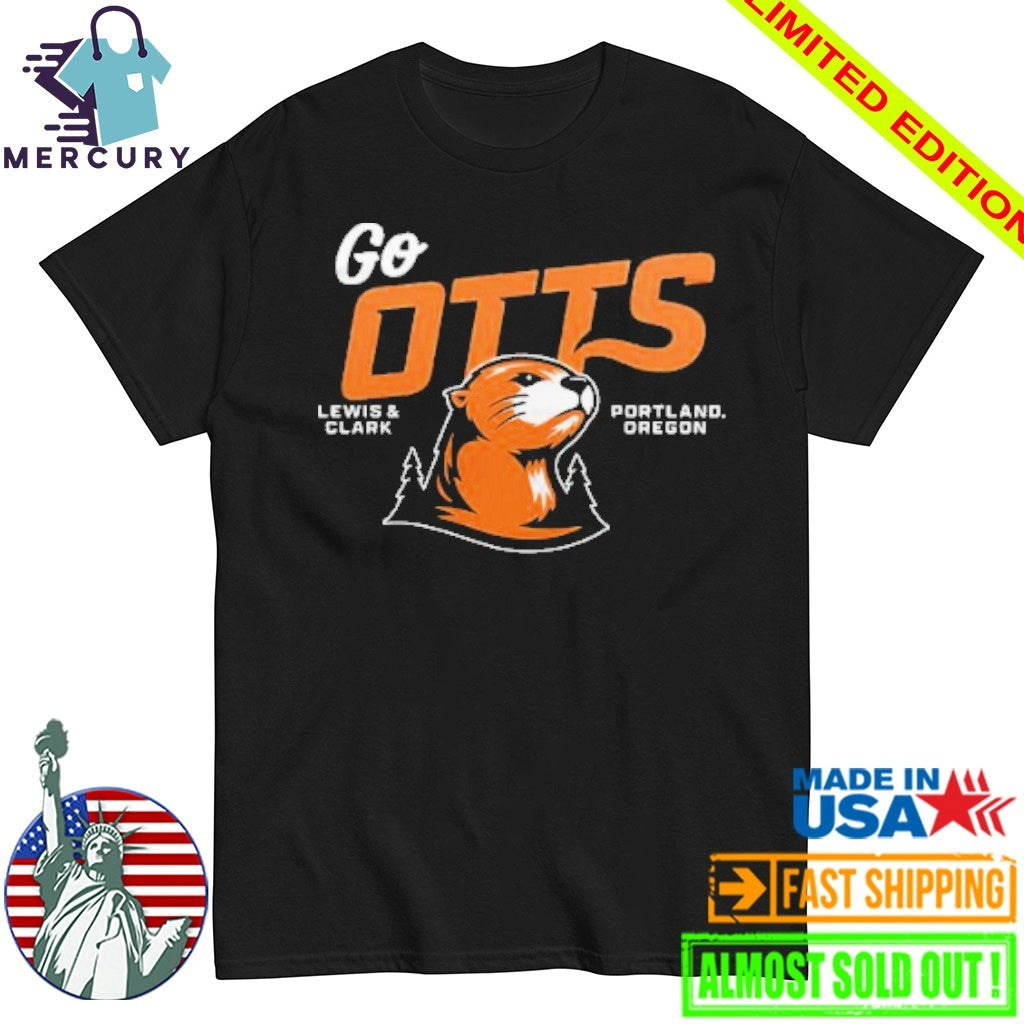 Go Otts Lewis & Clark Pioneers River Otters Shirt