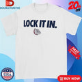 Official Gonzaga Bulldogs Lock It In Shirts Unisex , , , Long Sleeve Tee