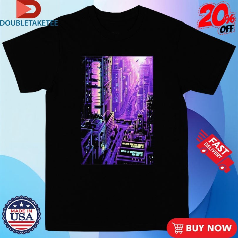 Official Gov’t Mule Dec 30-31 2025 Beacon Theatre In New York NY Shirts Unisex , , , Long Sleeve Tee