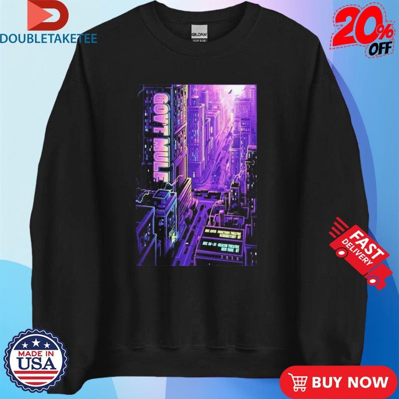 Official Gov’t Mule Dec 30-31 2025 Beacon Theatre In New York NY Shirts Unisex , , , Long Sleeve Tee