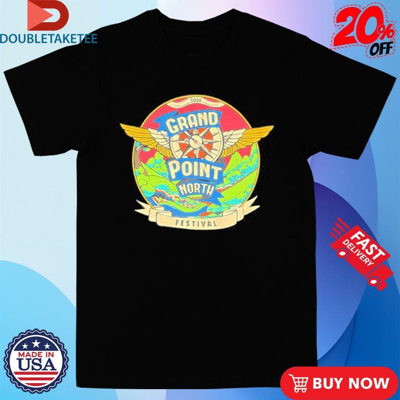 Official Grand Point North Festival 2024 Shirts Unisex , , , Long Sleeve Tee