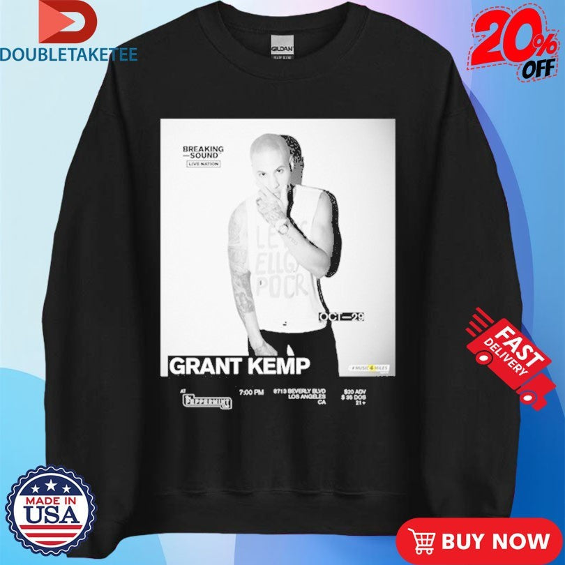 Official Grant Kemp X Breaking Sound Shirts Unisex , , , Long Sleeve Tee