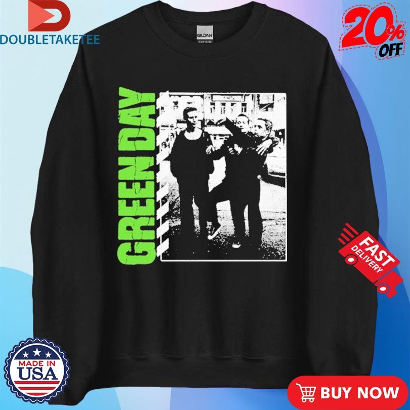 Official Green Day Warning Photo Shirts Unisex , , , Long Sleeve Tee