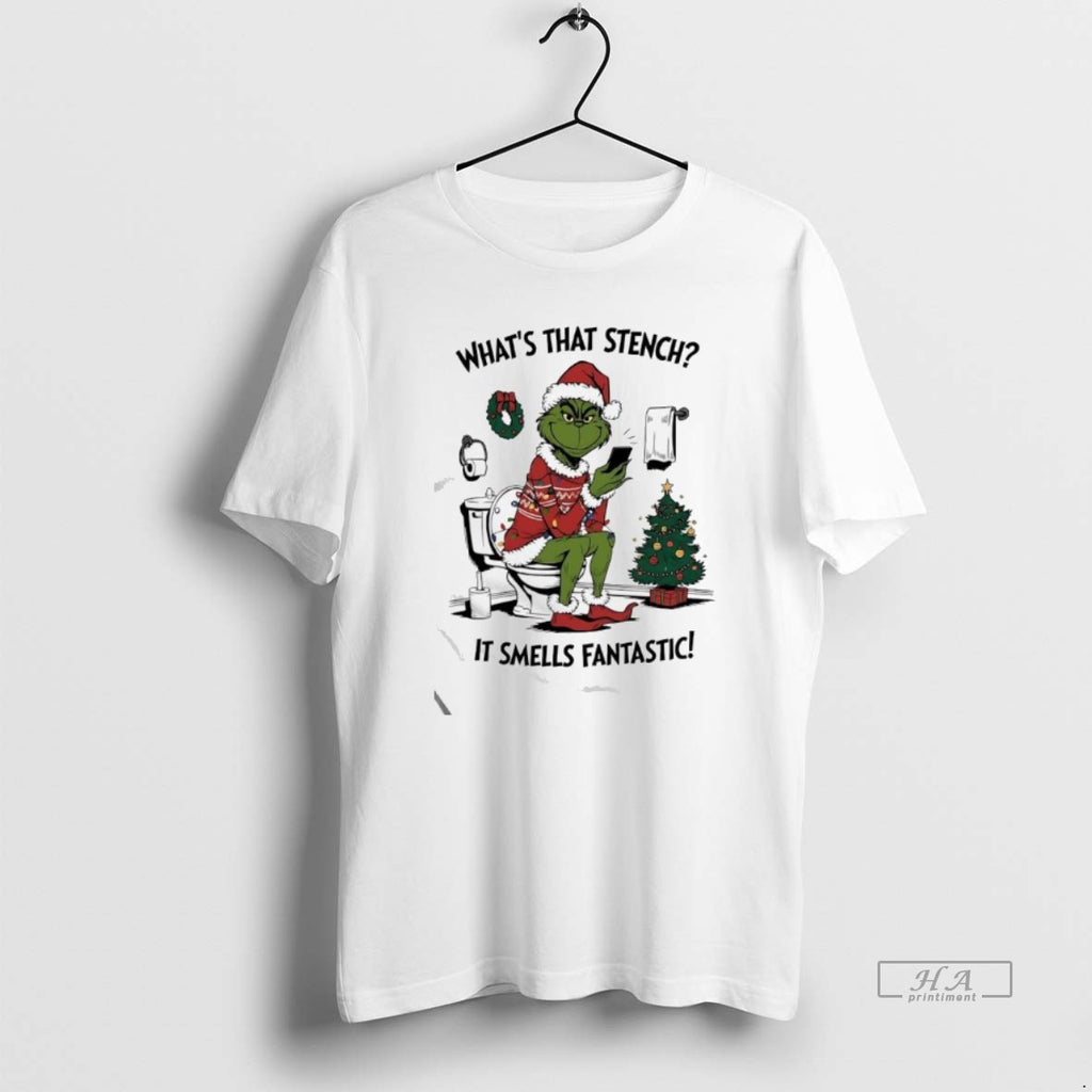 Official Grinch Santa Whats That Stench It Smells Fantastic