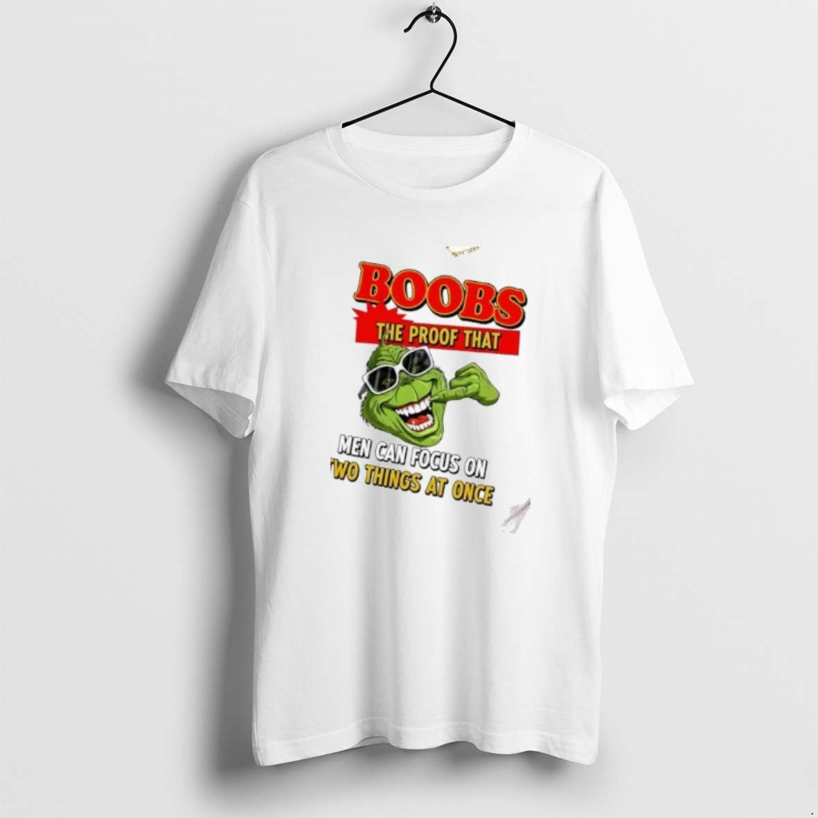 Official Grinch Boobs Proof That Can Focus Two Things Once