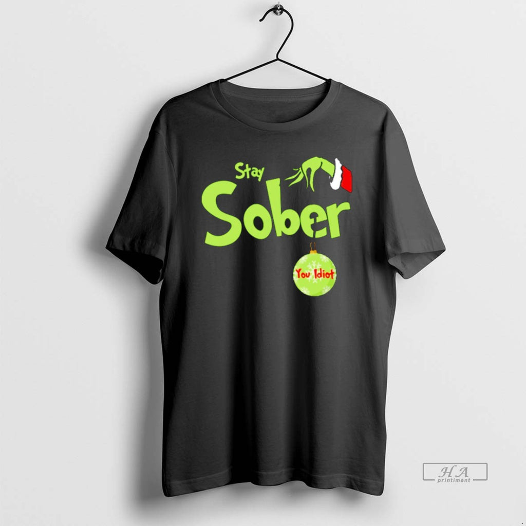 Official Grinch Stay Sober Christmas