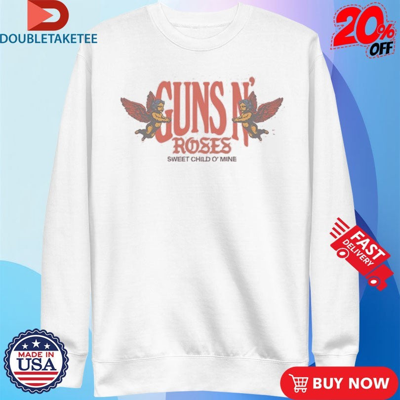 Official Guns N’ Roses Sweet Child O’ Mine Valentine Shirts Unisex , , , Long Sleeve Tee