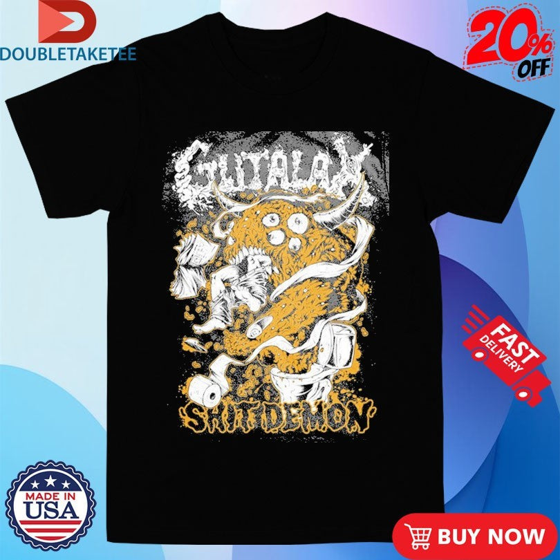 Official Gutalax Shit Demon Shirts Unisex , , , Long Sleeve Tee