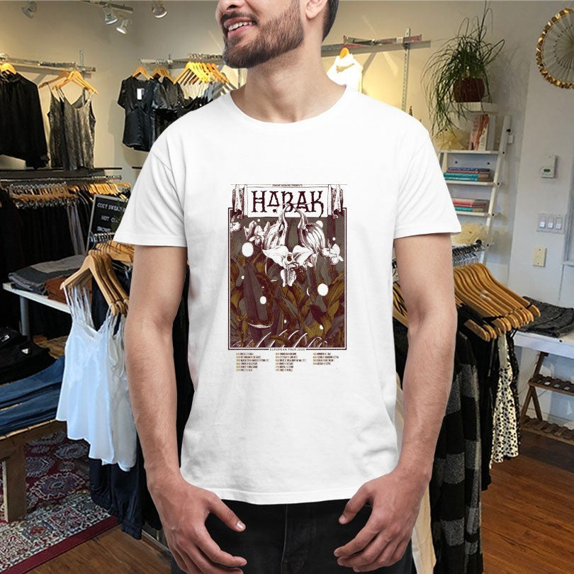 Official Habak European Tour 2026 Shirts Unisex , , , Long Sleeve Tee