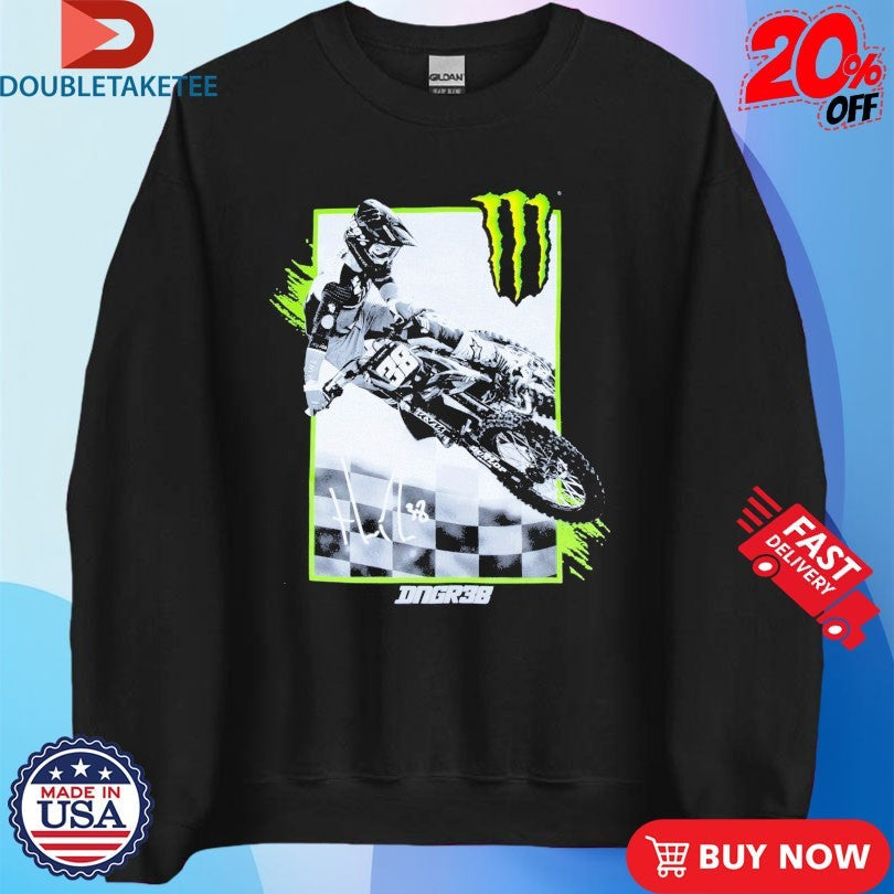 Official Haiden Deegan 38 X Monster Shirts Unisex , , , Long Sleeve Tee