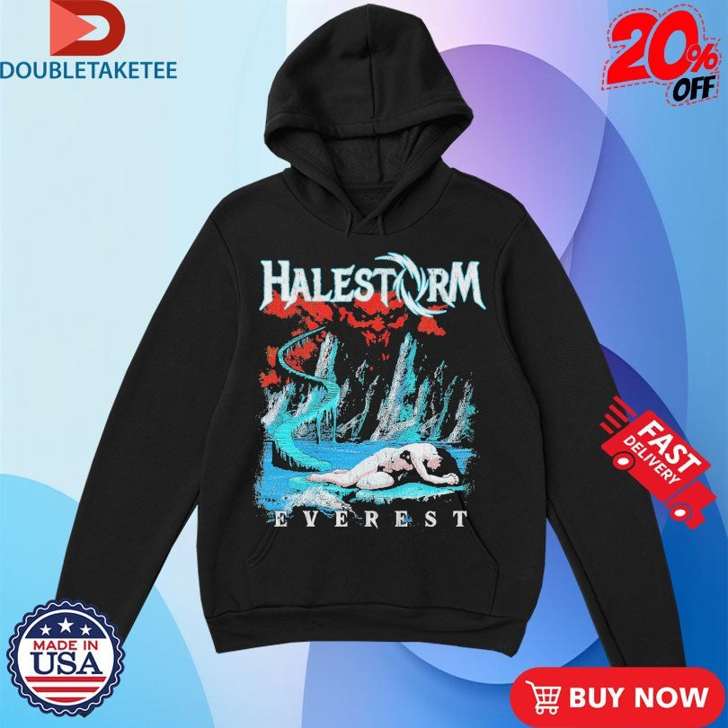 Official Halestorm Distressed Everest Shirts Unisex , , , Long Sleeve Tee