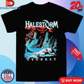 Official Halestorm Distressed Everest Shirts Unisex , , , Long Sleeve Tee