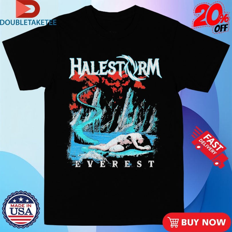 Official Halestorm Distressed Everest Shirts Unisex , , , Long Sleeve Tee
