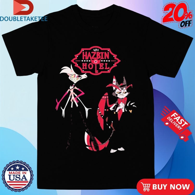 Official Hazbin Hotel Husk Angel Dust Loser Shirts Unisex , , , Long Sleeve Tee