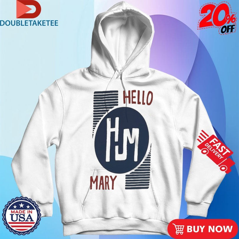Official Hello Mary Oval Shirts Unisex , , , Long Sleeve Tee