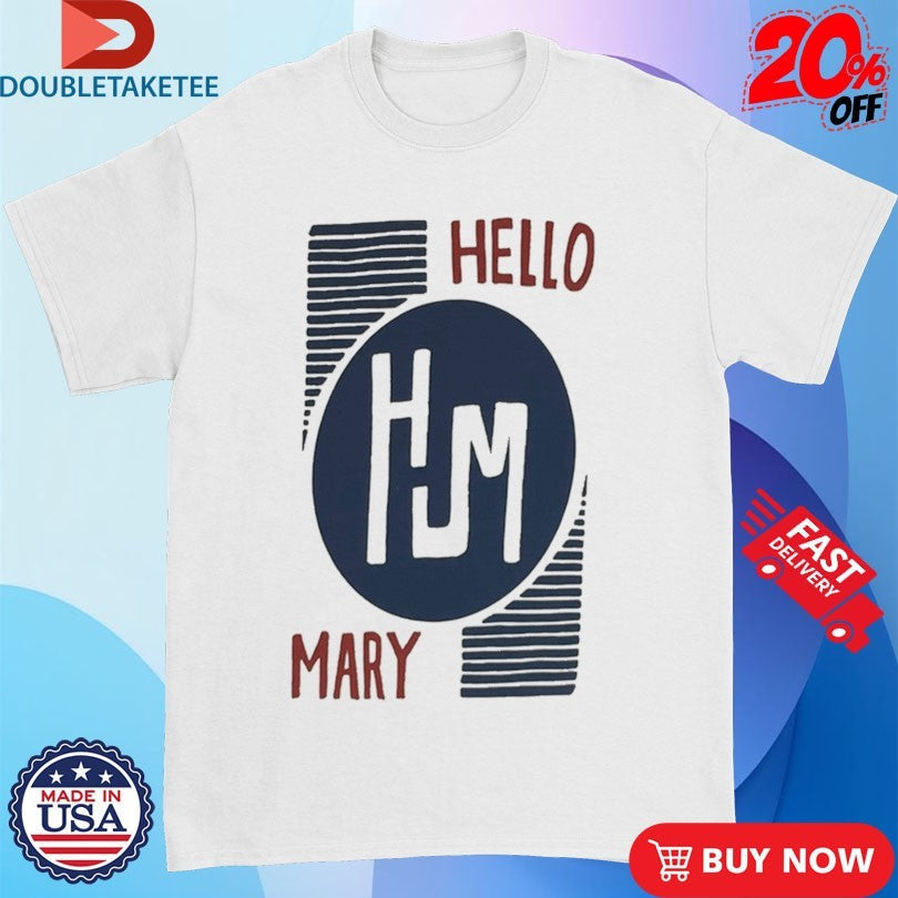 Official Hello Mary Oval Shirts Unisex , , , Long Sleeve Tee