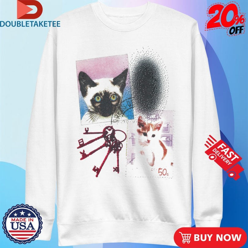 Official Henry Johnson Cat Stamps Shirts Unisex , , , Long Sleeve Tee