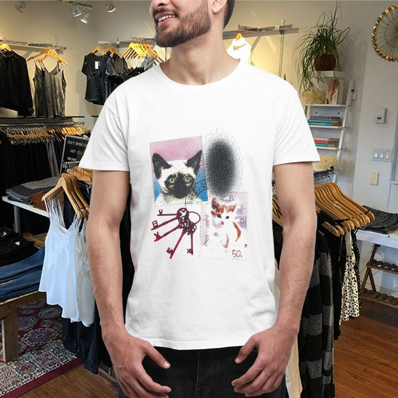 Official Henry Johnson Cat Stamps Shirts Unisex , , , Long Sleeve Tee