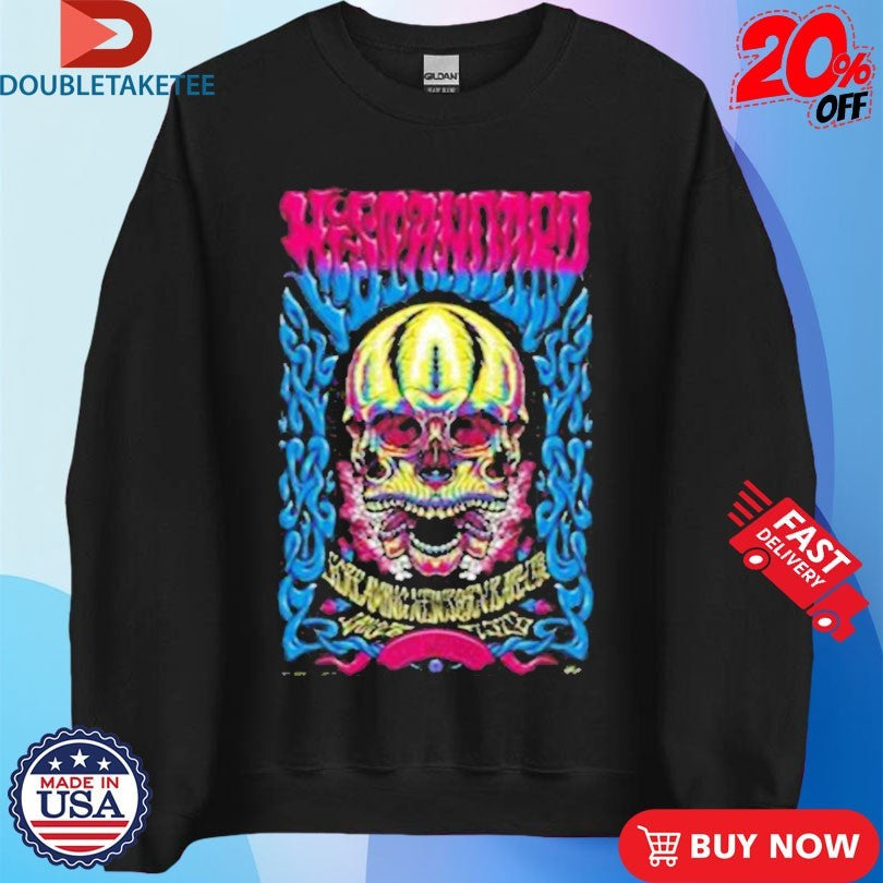 Official Hi-Standard Zepp Sapporo 2026 Tour Skull Shirts Unisex , , , Long Sleeve Tee