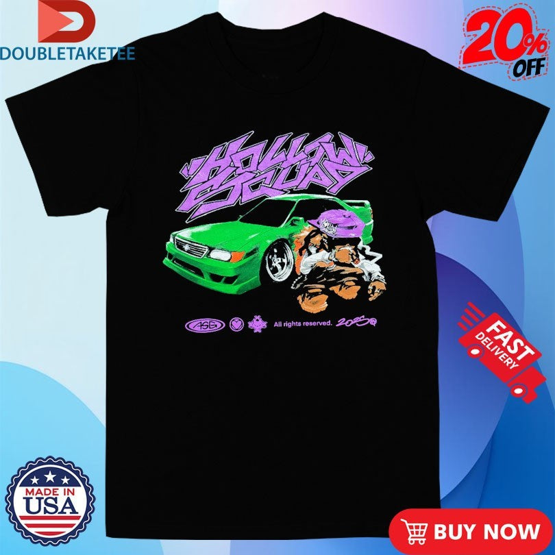 Official Hollowsquad LA Cigarettes Tour 2025 Car Shirts Unisex , , , Long Sleeve Tee