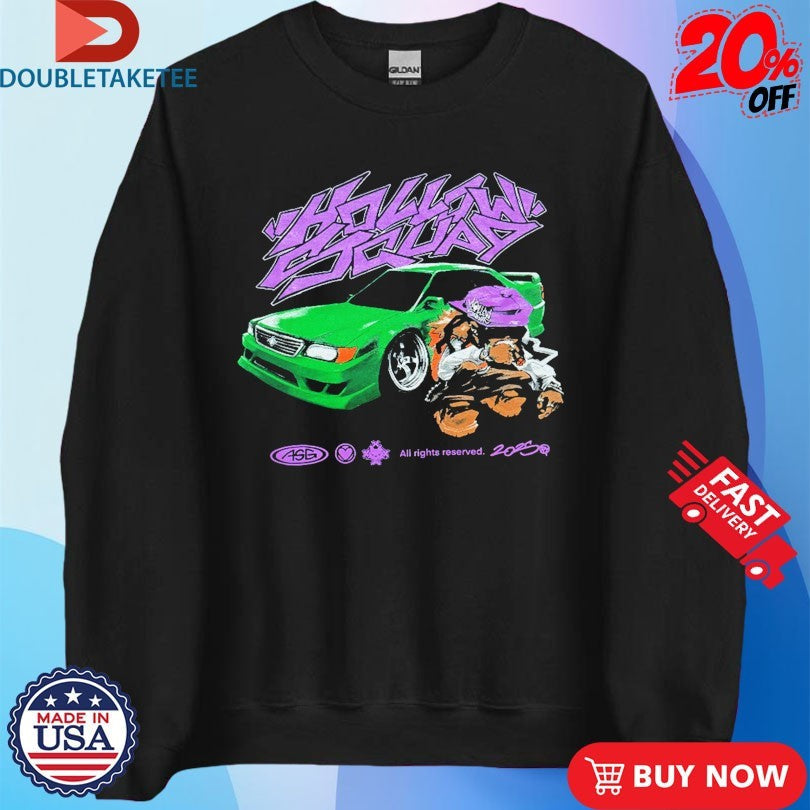 Official Hollowsquad LA Cigarettes Tour 2025 Car Shirts Unisex , , , Long Sleeve Tee