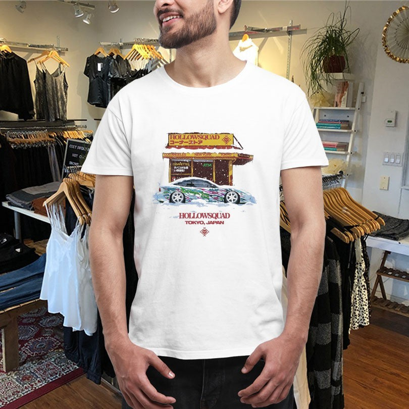 Official Hollowsquad LA Corner Store Tokyo Japan Shirts Unisex , , , Long Sleeve Tee